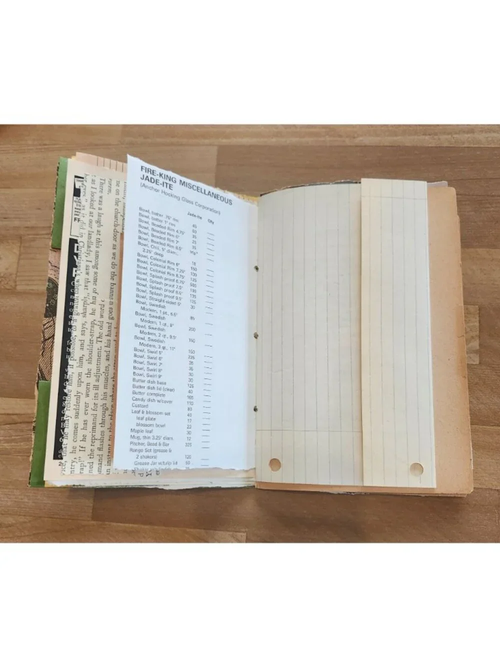 Junk Journal Made With All Vintage Paper- Handmade 88 pages
